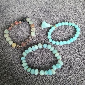 Beaded Braclet Set